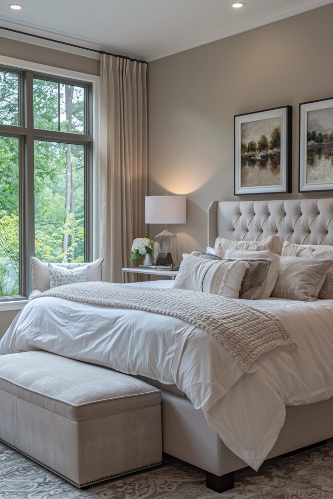 Contemporary Chic Guest Bedroom
