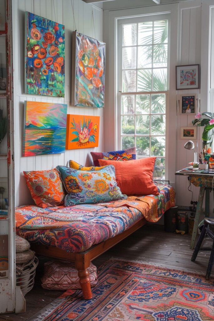 Artistic Haven Guest Room