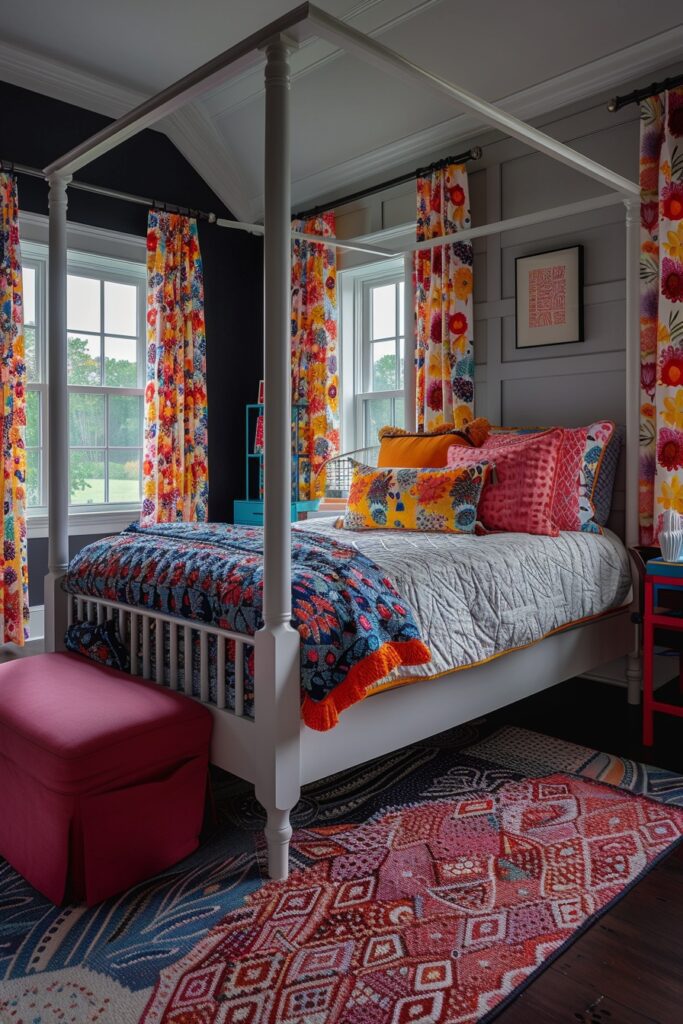 Playfully Patterned Guest Suite
