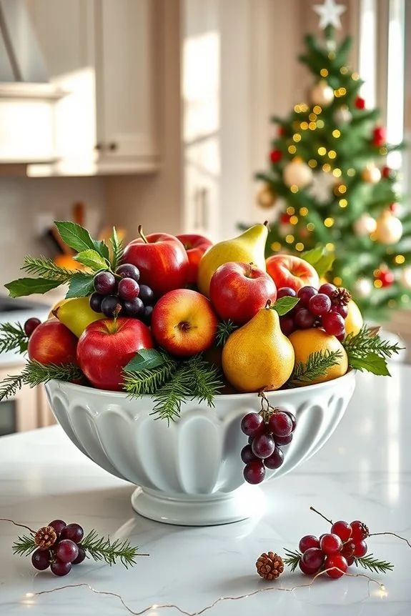 seasonal fruit bowl