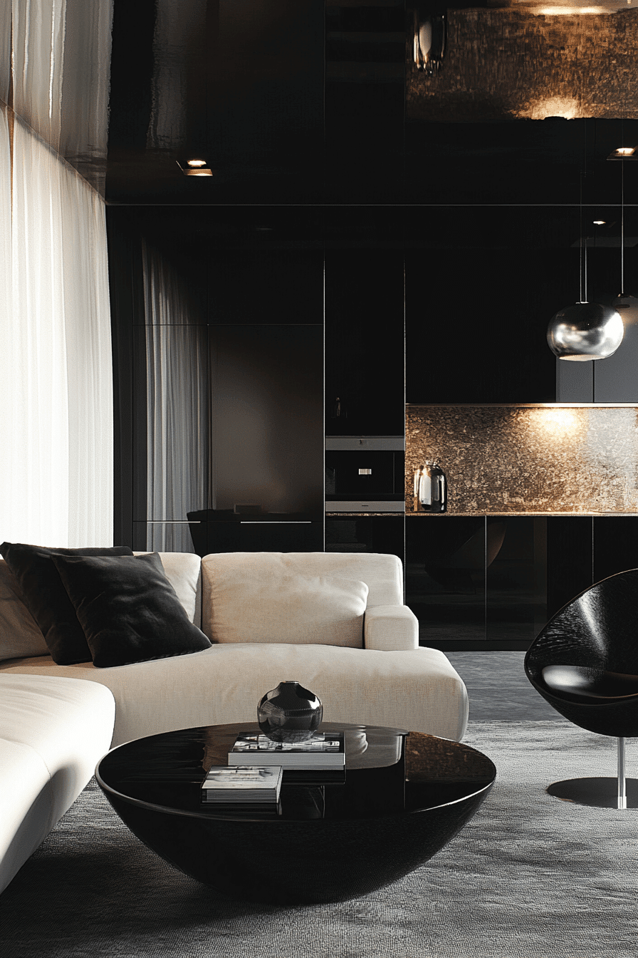 Modern minimalist house interior living rooms