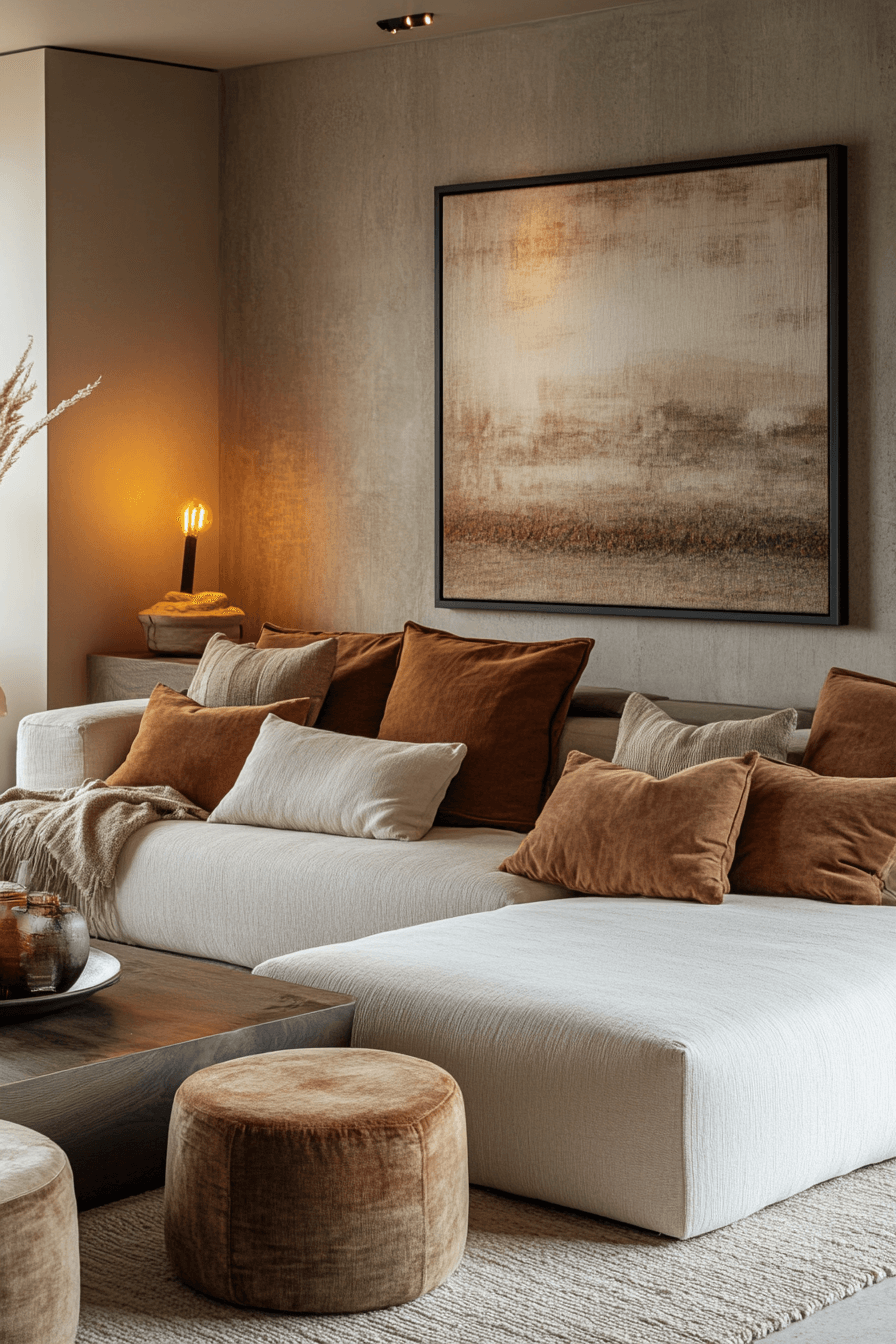 Modern minimalist house interior living rooms