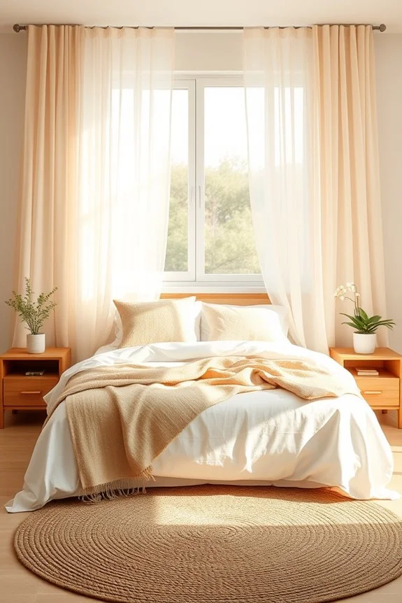 sheer minimalist curtains