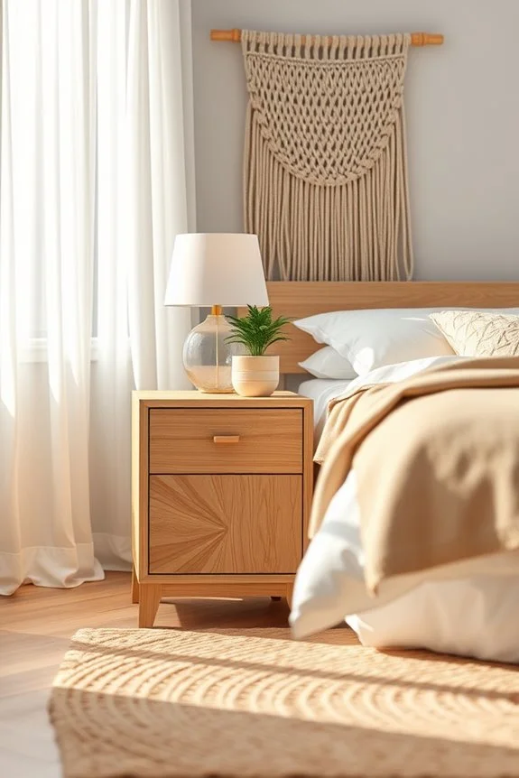 minimalist nightstand