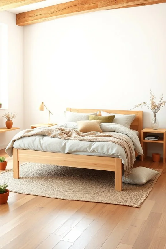 neutral bed frame