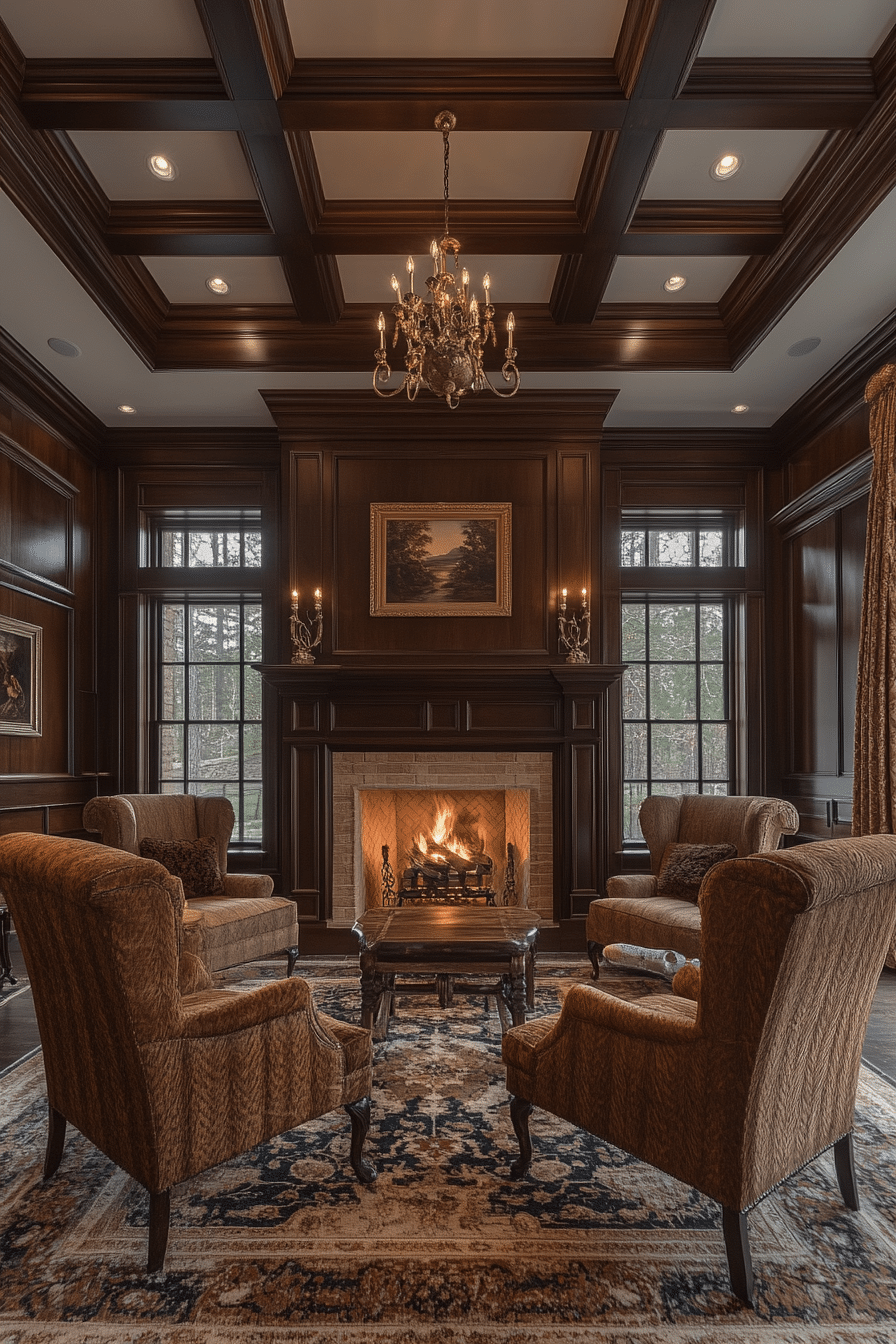 Colonial Elegance Fireplace