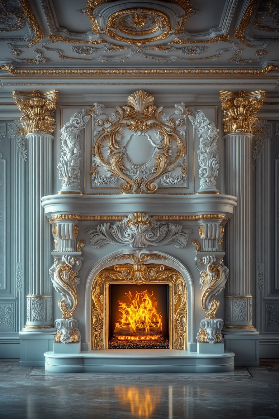 Rococo Luxury Fireplace