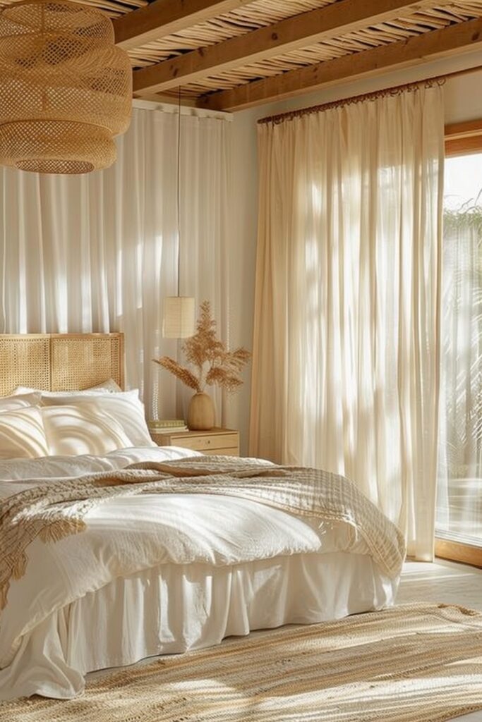 Natural Rattan Curtains