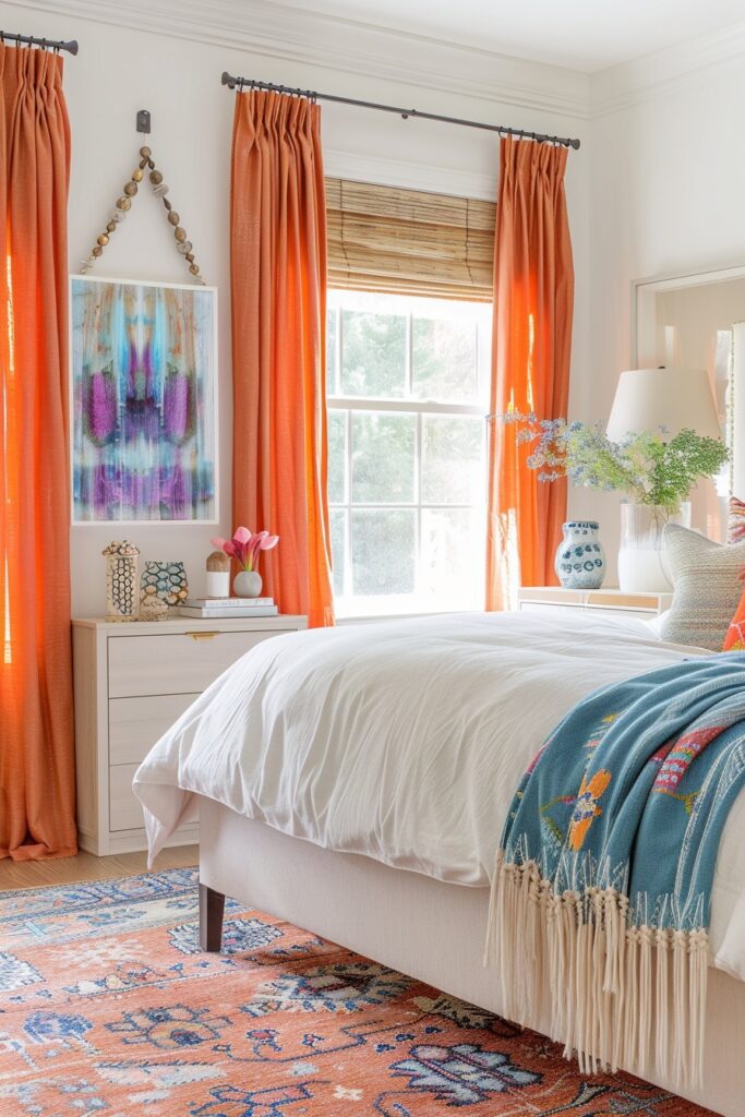 Fringed Boho Valances