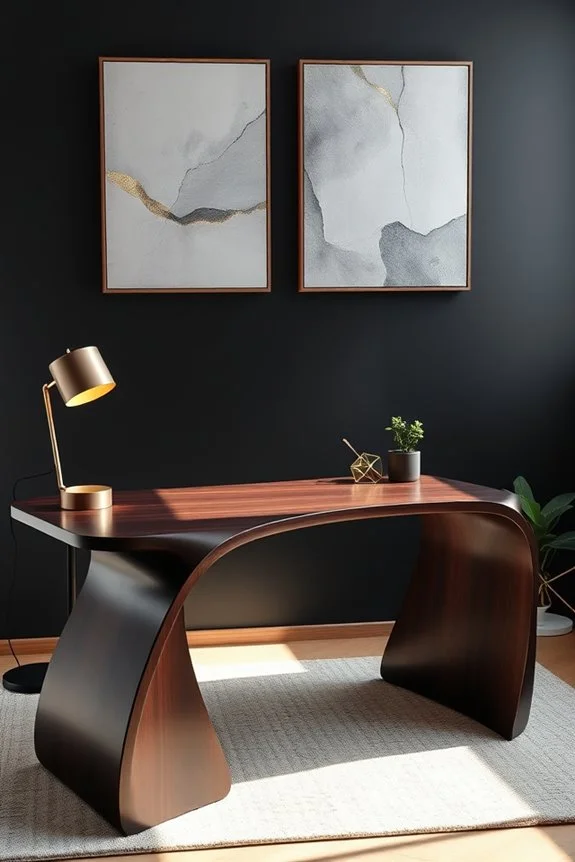 ergonomic desk design