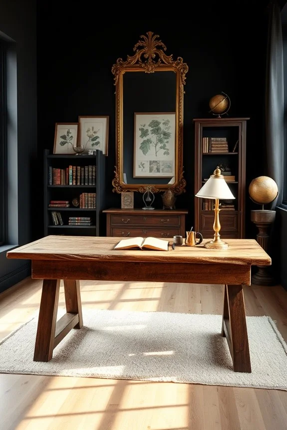 vintage office decor