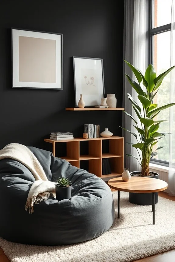 office relaxation area