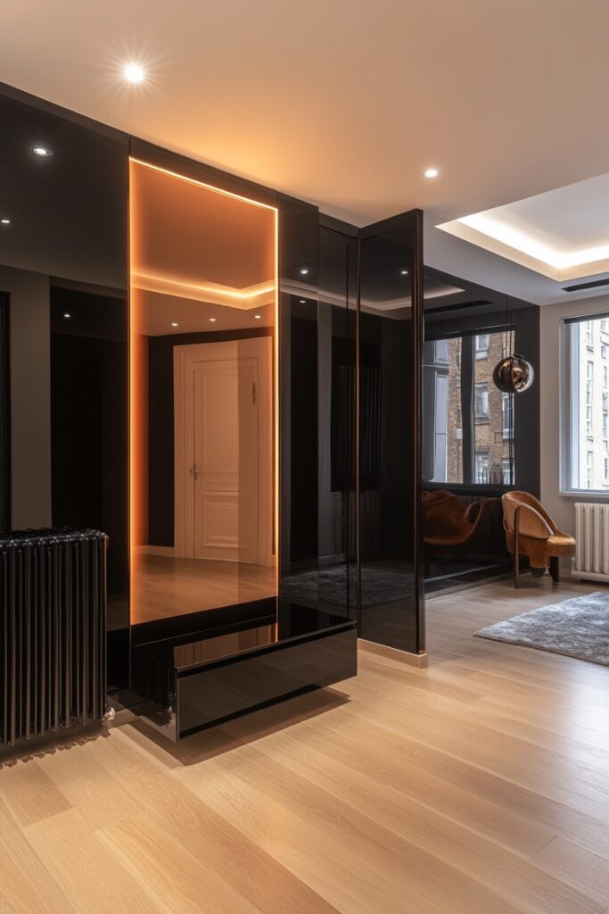 Contemporary Sleek Vestibule
