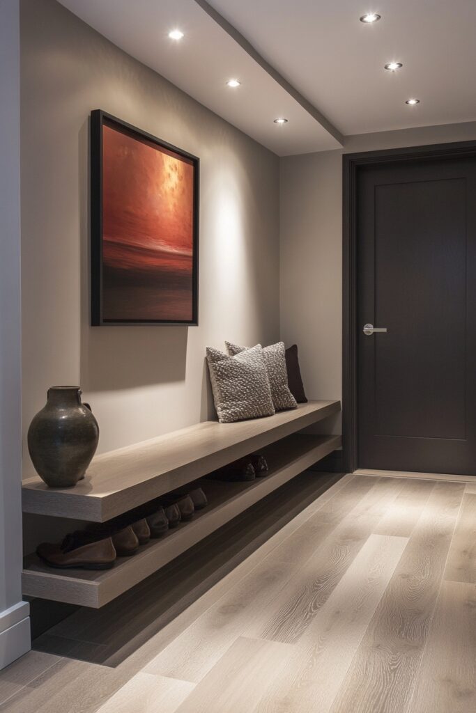 Modern Shelf Entryway