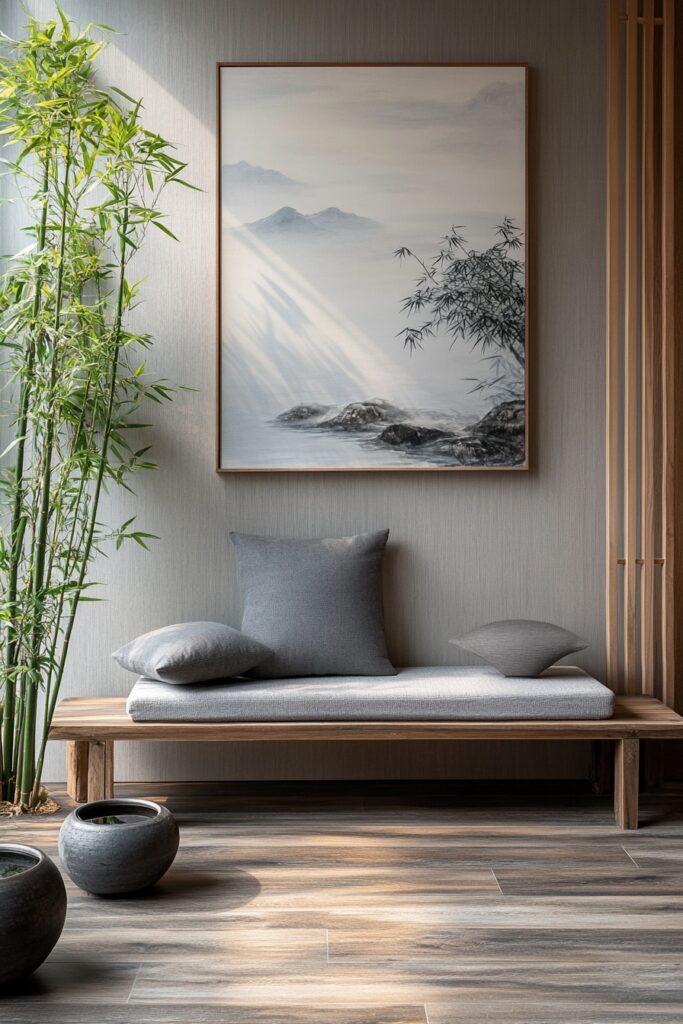 Zen-Inspired Entryway