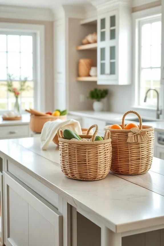 stylish coastal storage solution