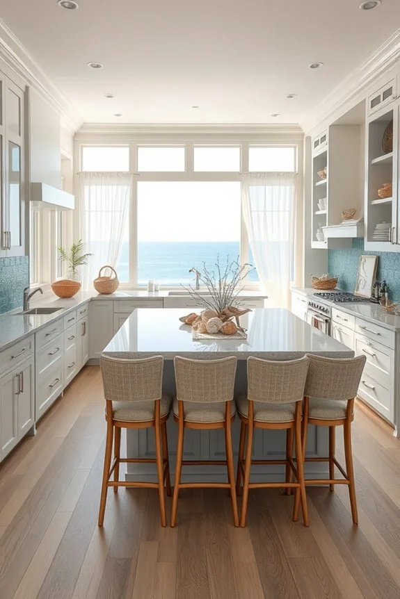 personalized coastal kitchen decor