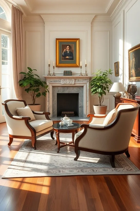 comfortable classic armchairs
