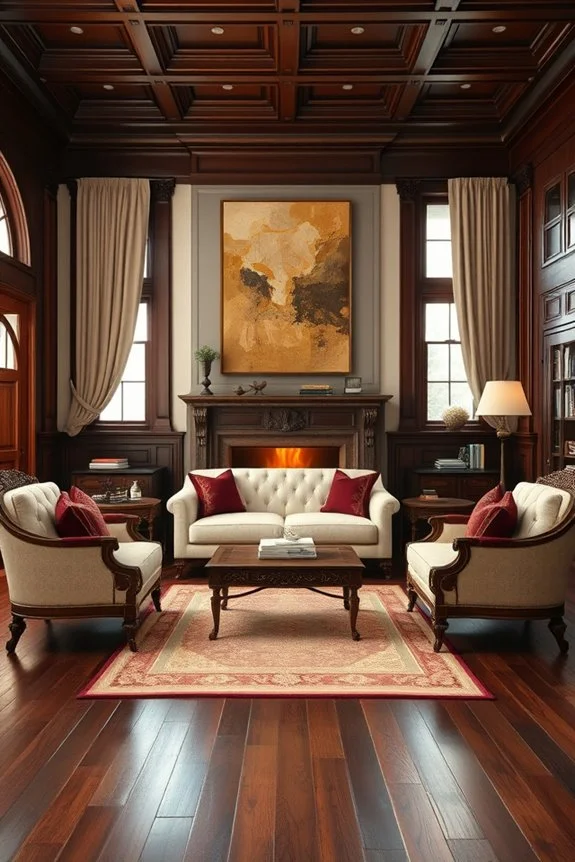 wood elements for warmth