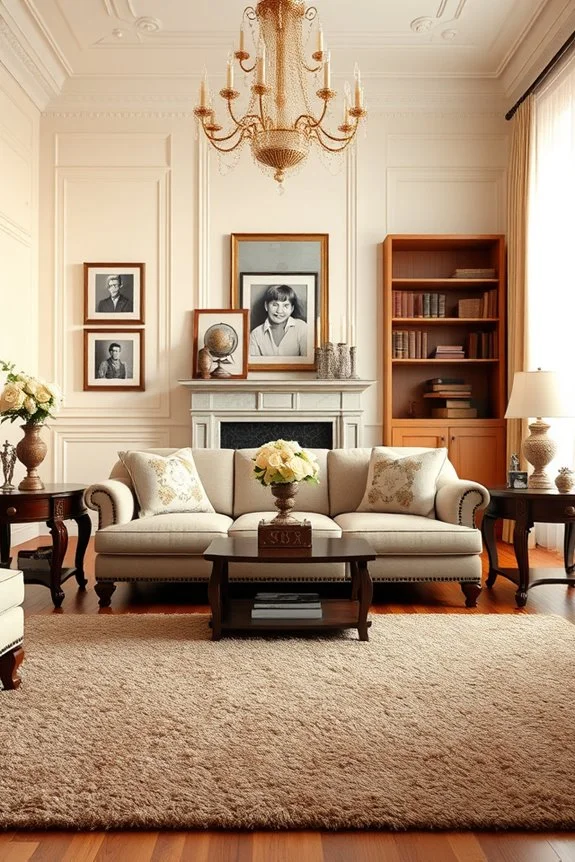 family heirlooms in decor