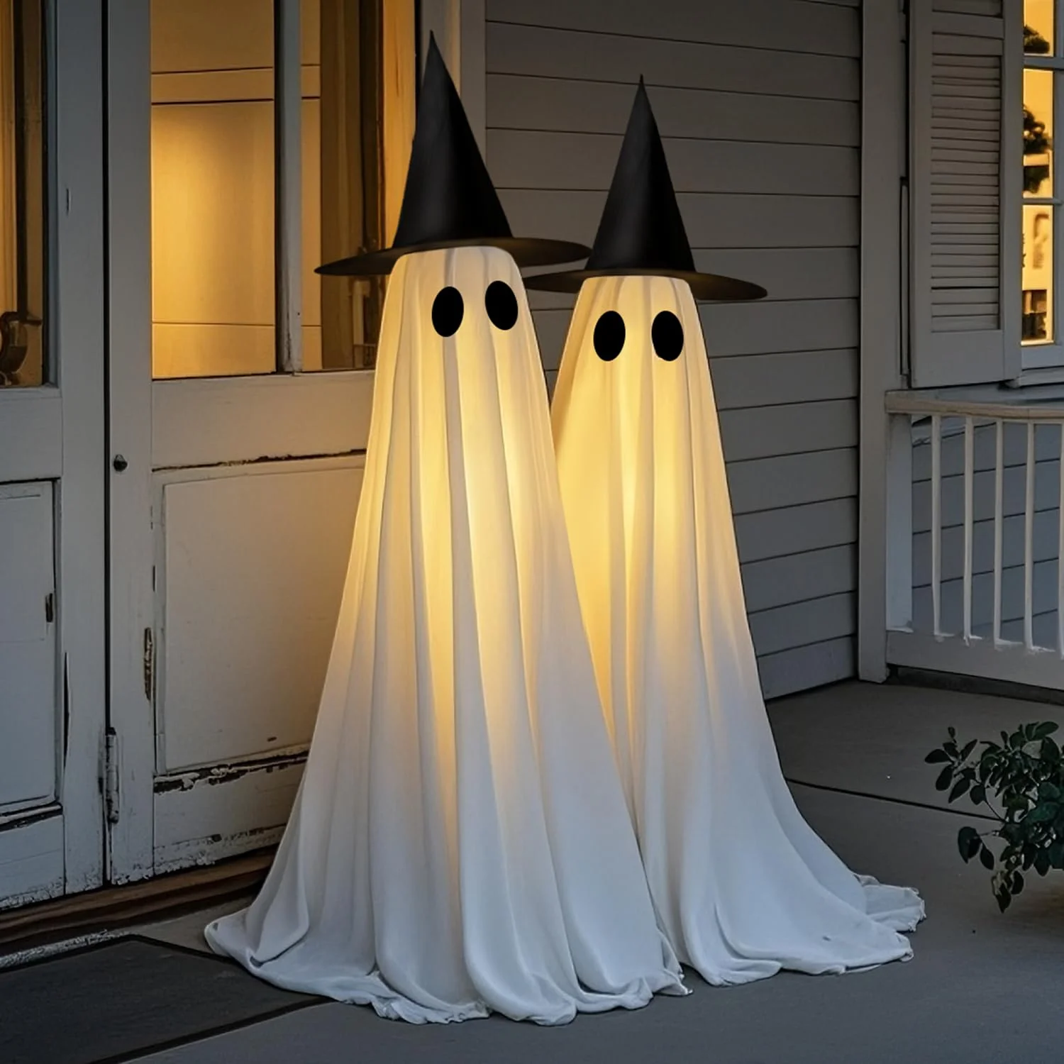 Top Halloween Porch Decoration Ideas 2024 Halloween Porch Ghost Decoration