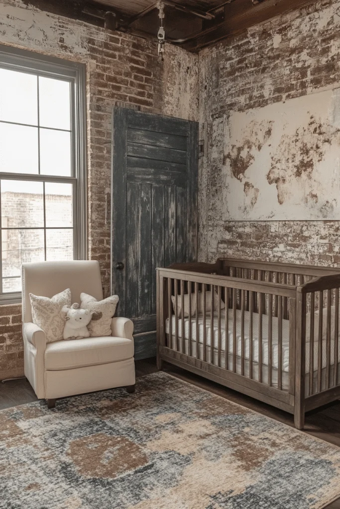 Industrial Edge Barndominium Nursery