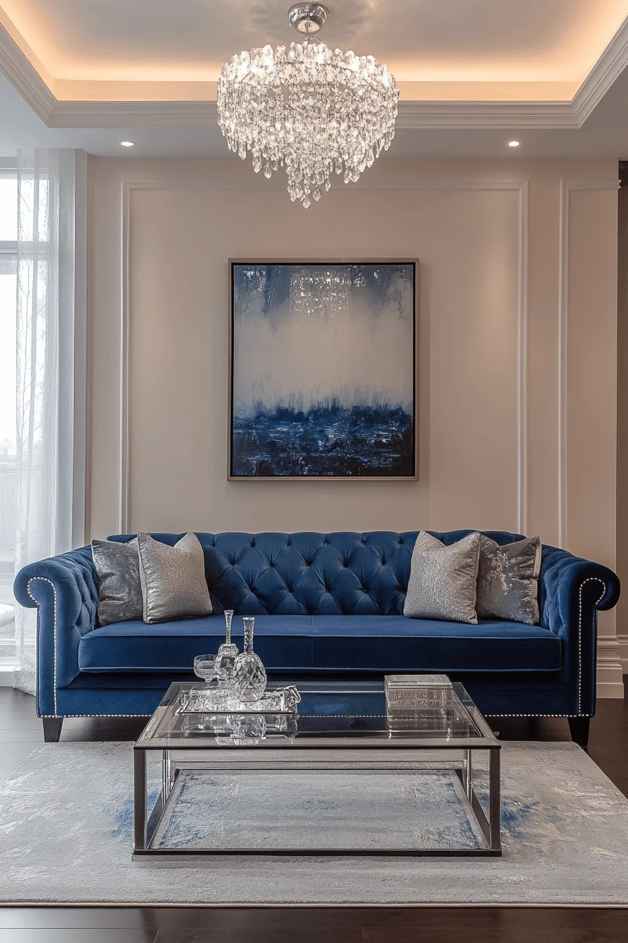 29 Blue Sofa Living Room Ideas for a Stylish and Cheerful Space blue sofa living room design