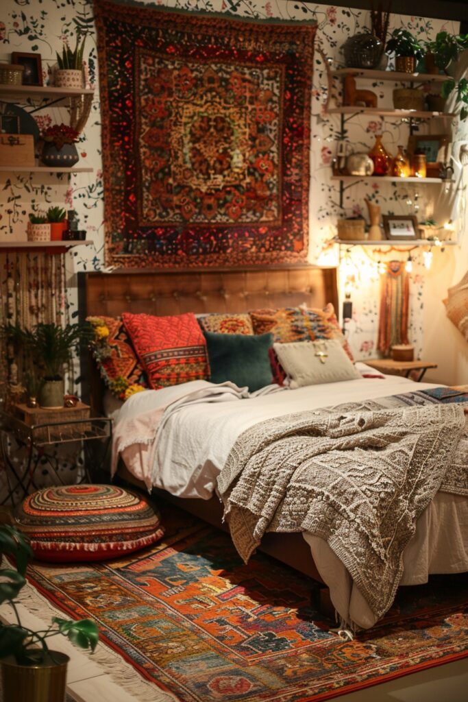 Transforming Tiny Bedrooms into Bohemian Paradises