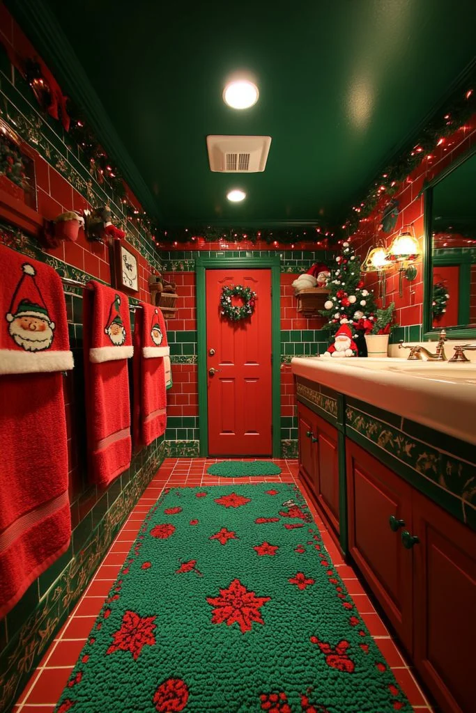 Santa's Workshop Bathroom