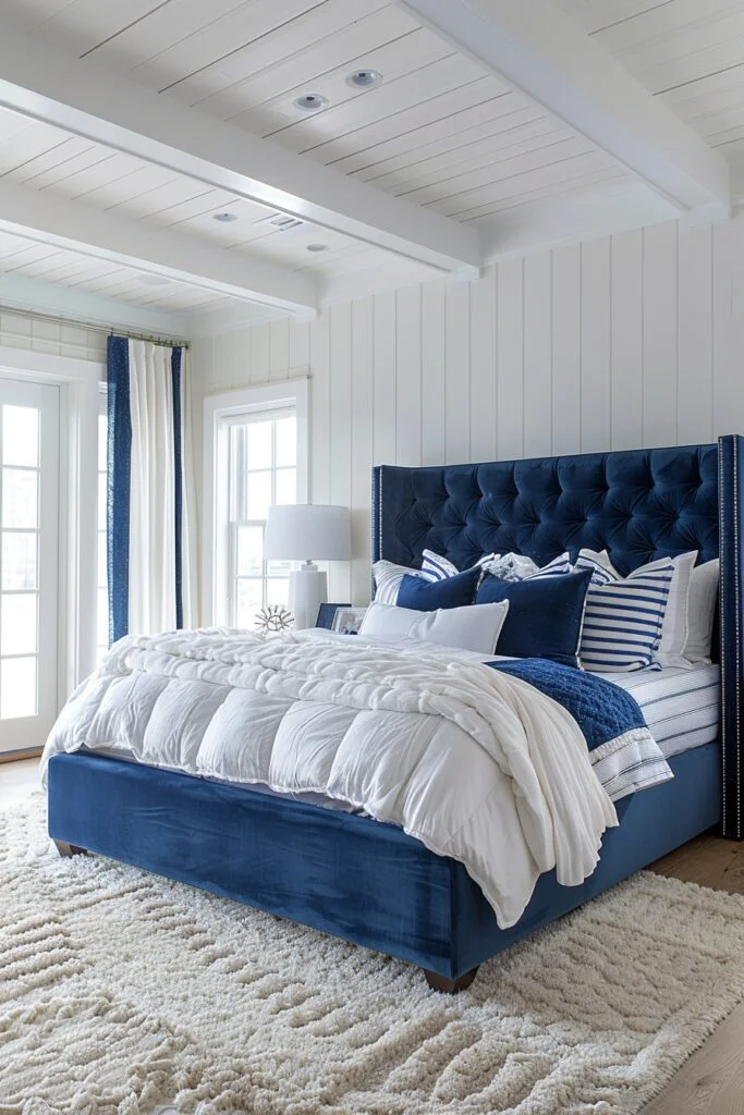 Nautical Navy Blue Accents