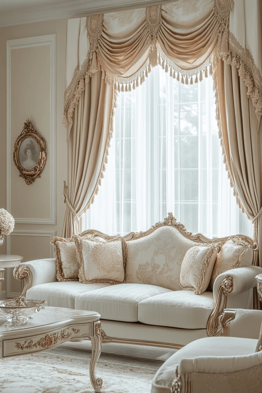 french provincial living room