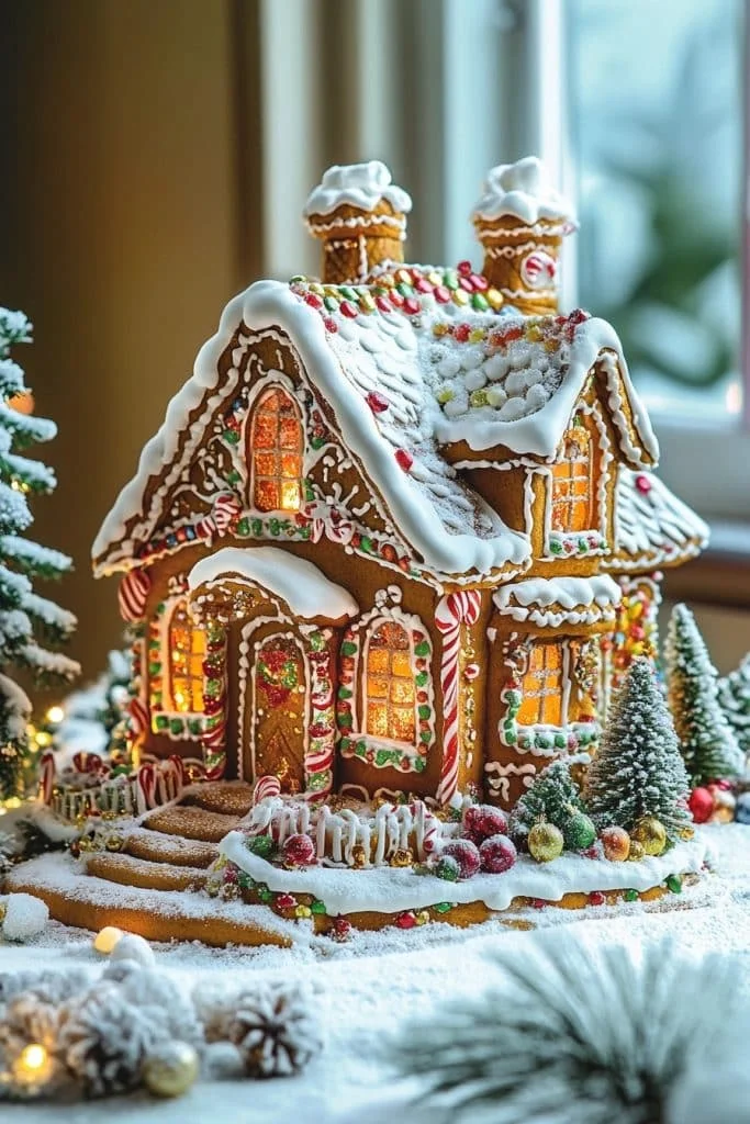 Traditional Gingerbread House