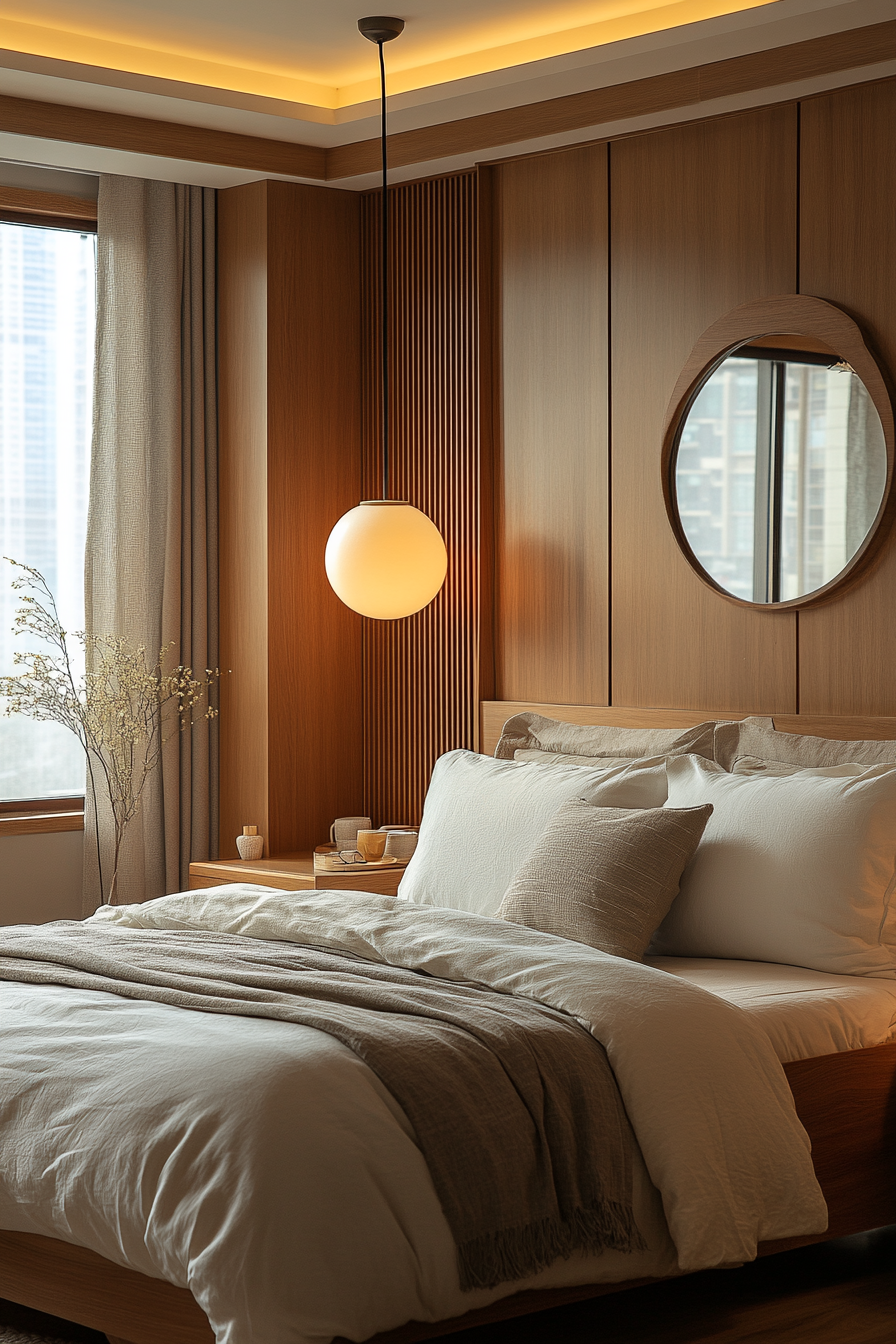 japandi small bedroom