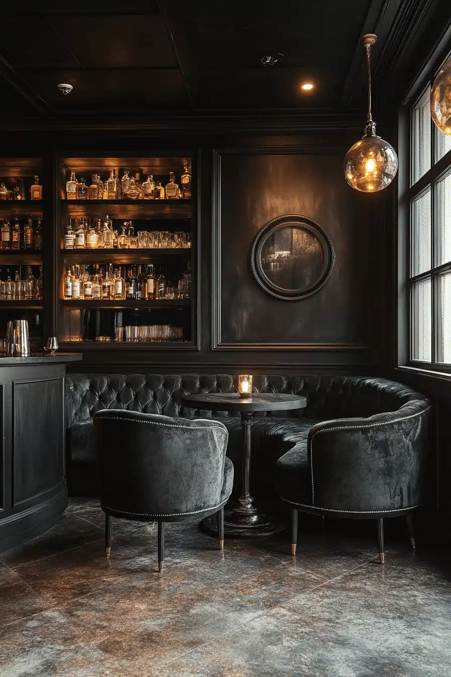 moody interior design