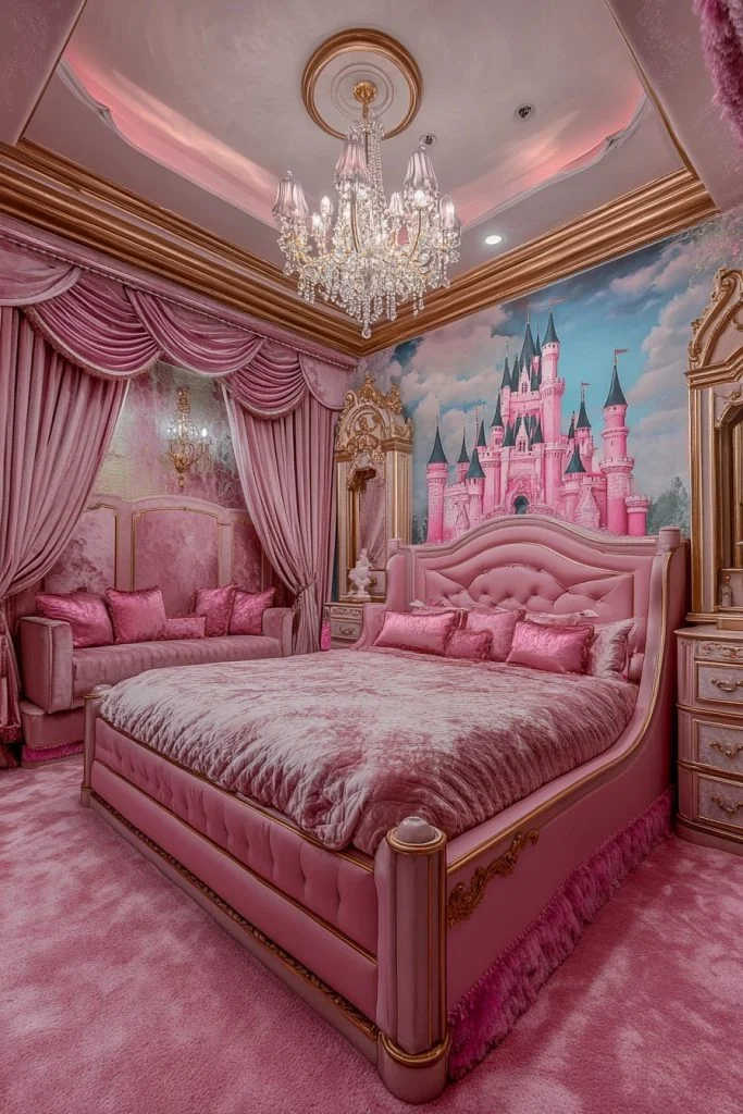 Royal Pink Castle Chamber