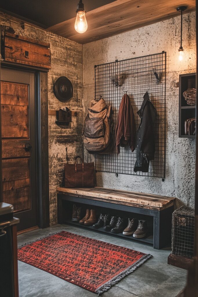 Industrial Urban Entry Nook