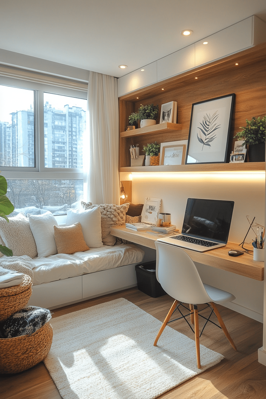 Scandinavian tiny condo design