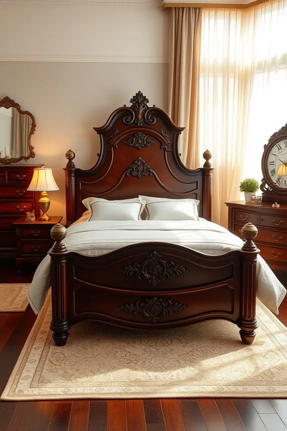 elegant antique wood frames