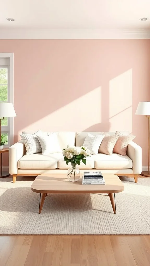 cozy soft pink oasis