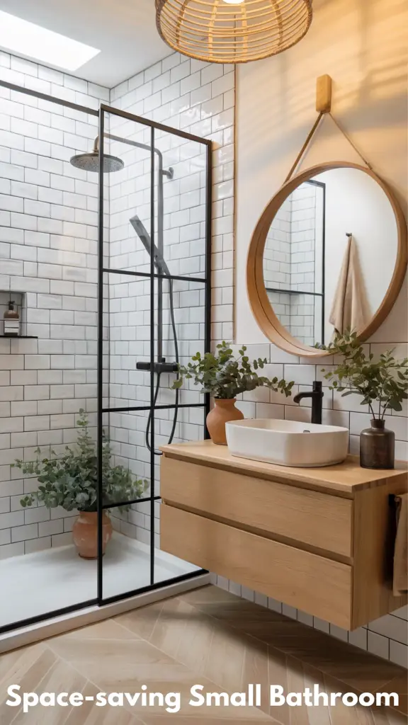 Year-Round Space-Saving Ideas for Small Bathrooms in Family Homes 14 space-saving-small-bathroom-ideas