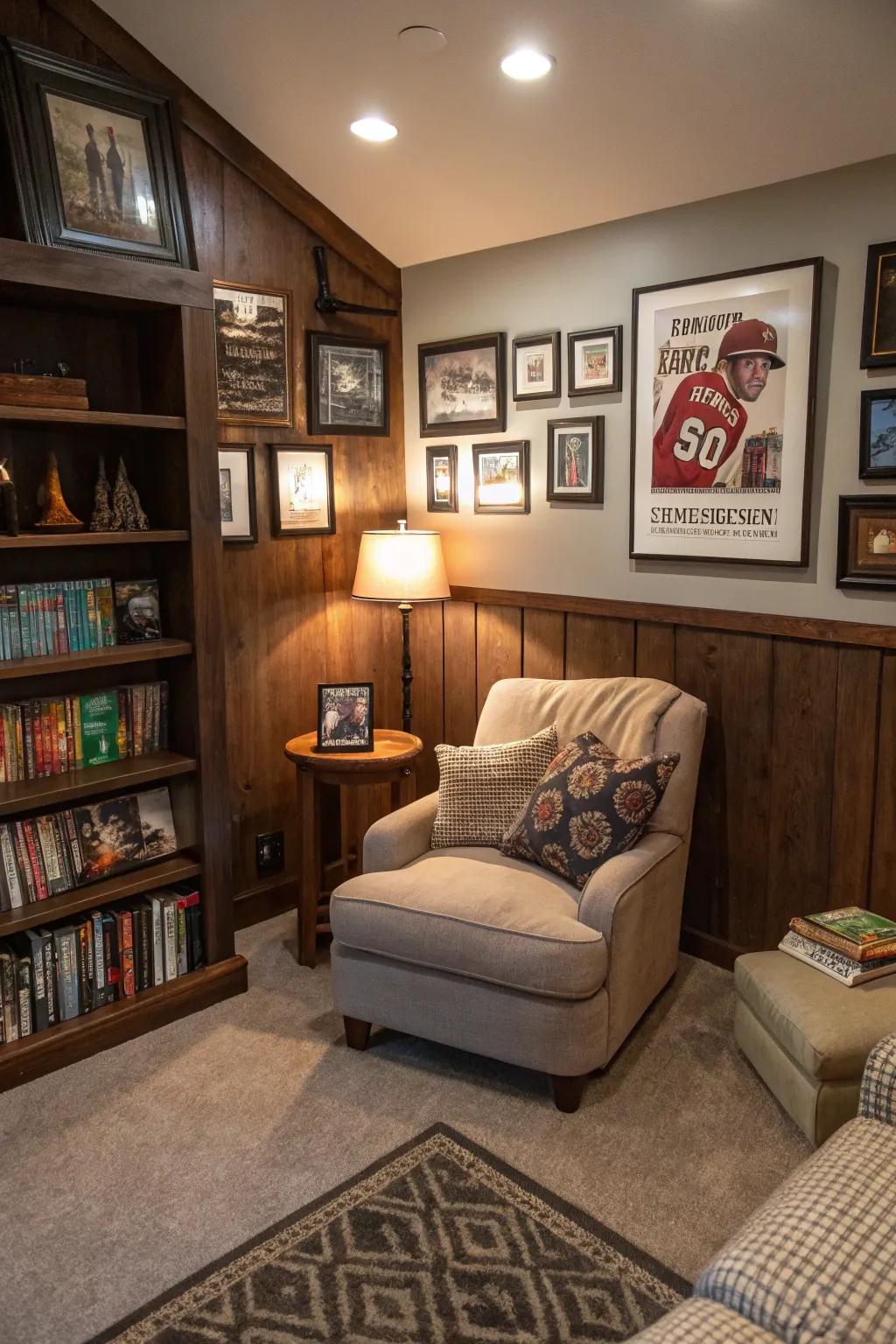 Personalized art adds character and meaning.