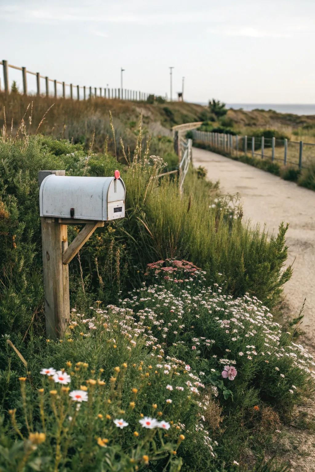 Native plants blending seamlessly with the local environment.