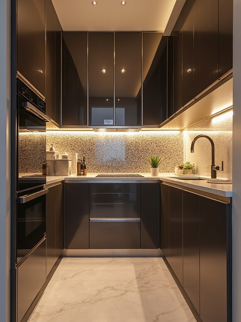 maximize small space using mirrors