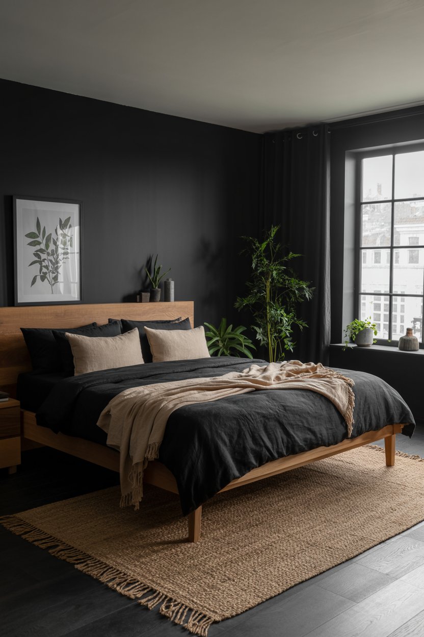 Cozy Bedroom with Natural Accents