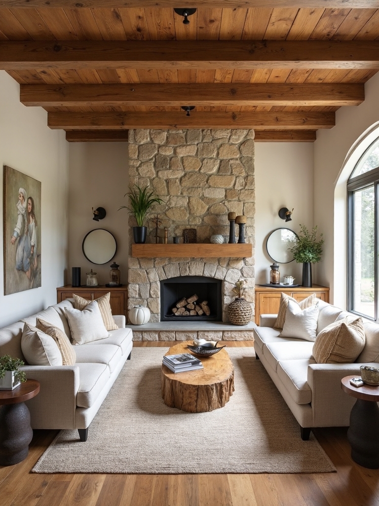 rustic natural cozy harmonious