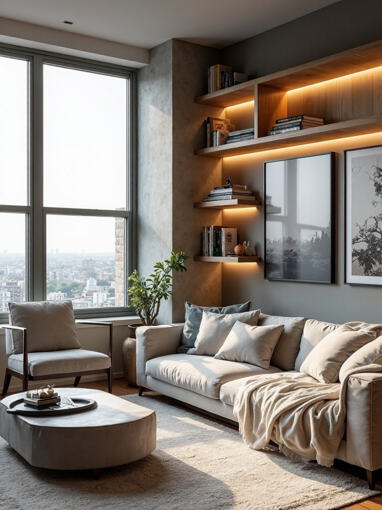 maximize vertical storage above windows