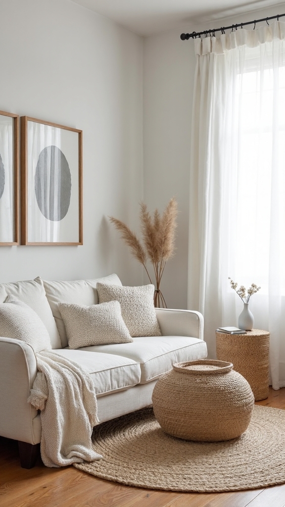 textural tactile cozy minimalist