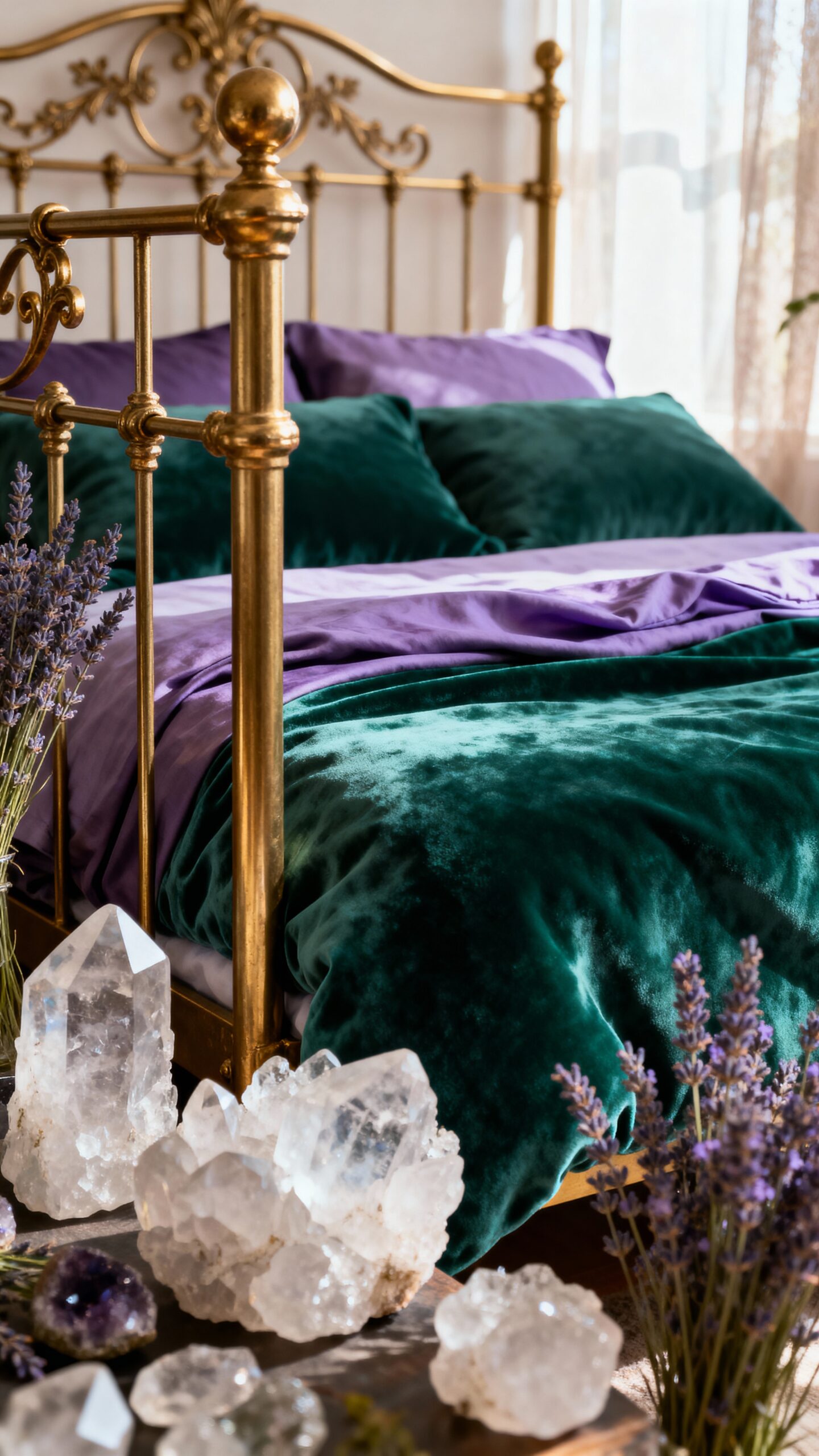 jewel toned luxurious mystical sanctuary