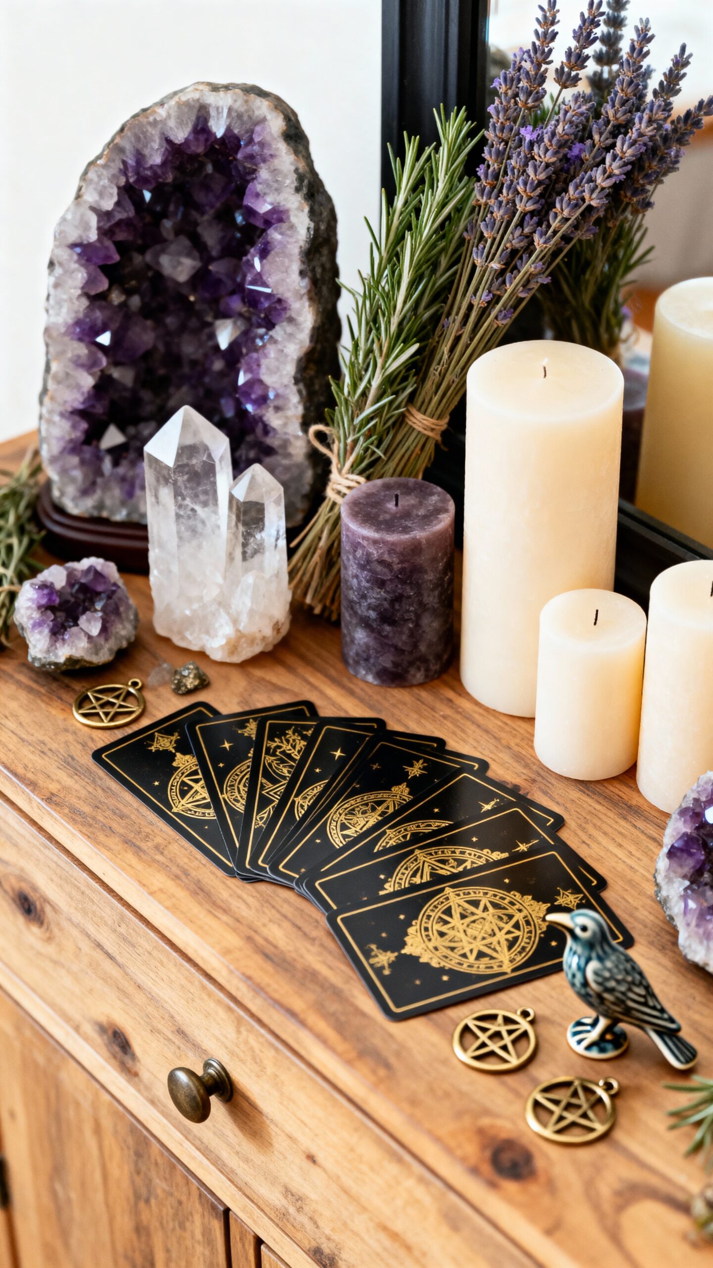 personalized sacred dresser top altar