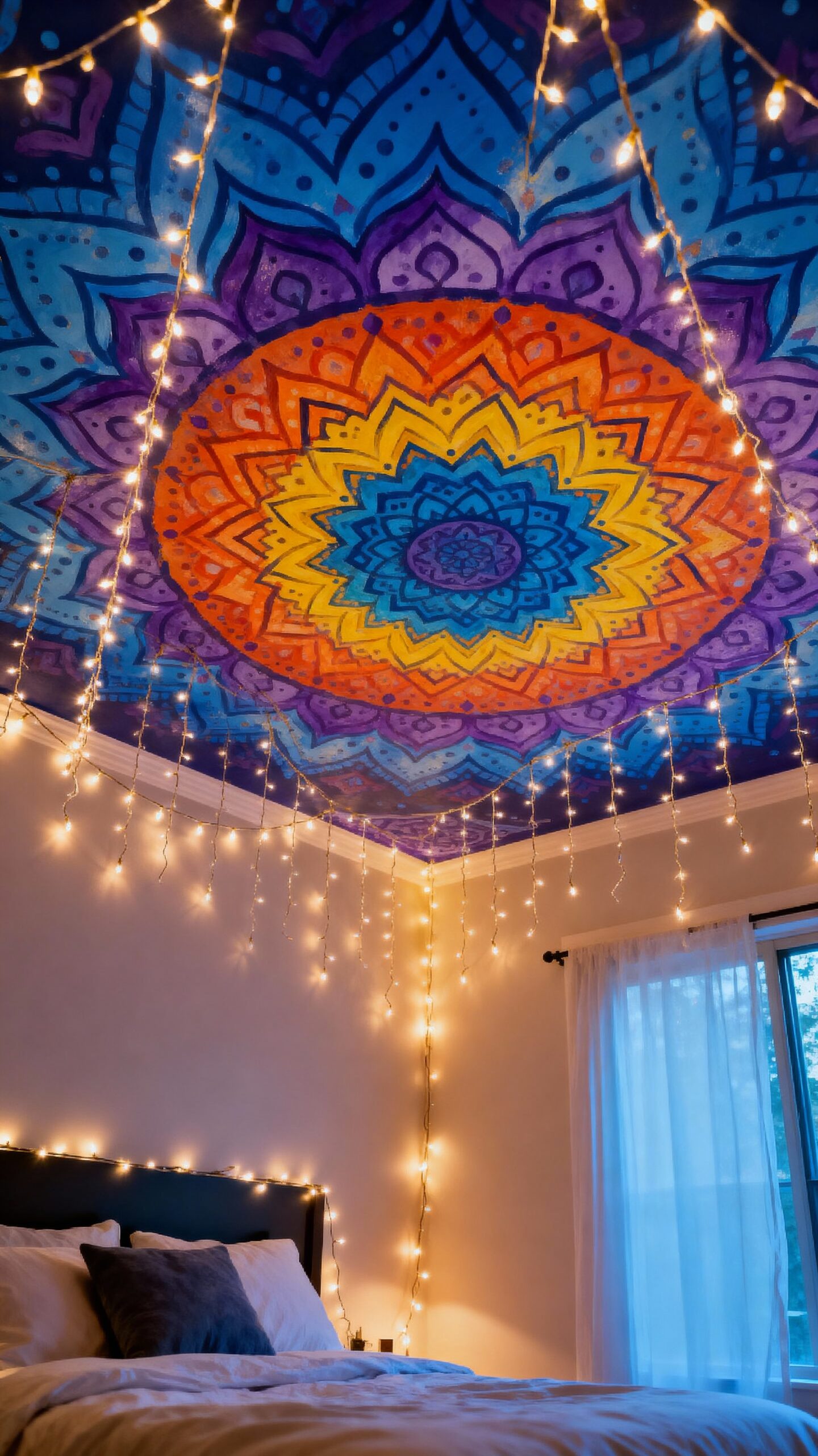 vibrant mesmerizing celestial free spirited